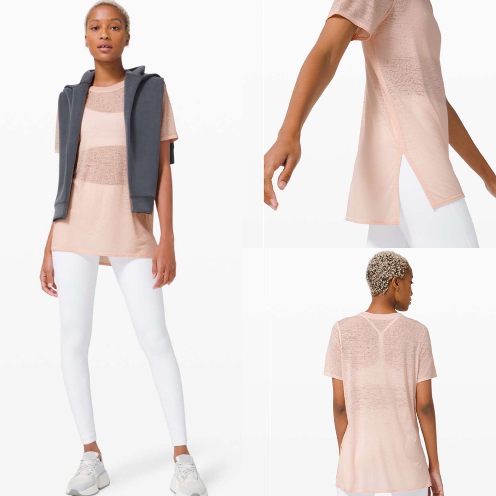 Lululemon Uncovered Tall Tee
Silk Rose!